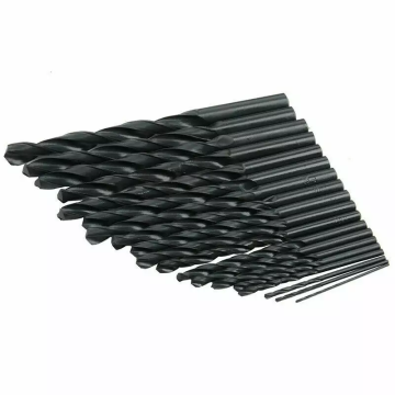 Beliebtes 115pcs Metall Box Packed Black Brectional Letter Number Drill Bit Set Twist Drill Bit für Metall