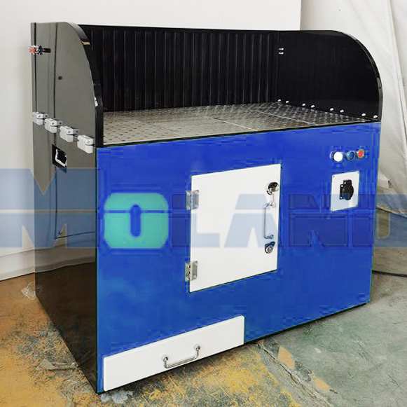 Downdraft Table for Grinding Welding Deburring