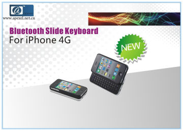 Foldable Small Wireless Folding Bluetooth Keyboard Iphone For Iphone 4 / 4s