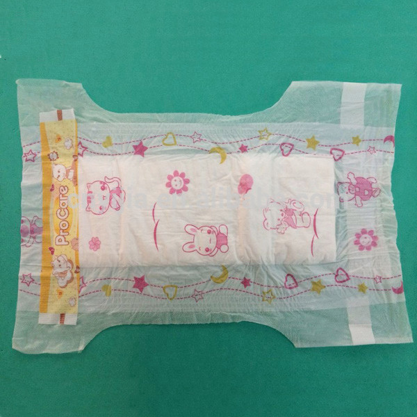 China oem manufacturer produce disposable baby diaper