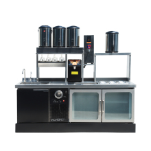 Custom Stainless Steel Beverages Equipment for Commercial Bubble Tea Counter Bar