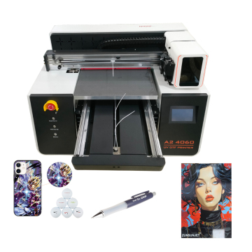 Digital UV Printing Machine DTG Flatbed 3050 Printer Impresora A3 UV Cama Plana Acrylic UV Printer Machine