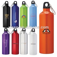 750ml aluminum bottle with carabineer