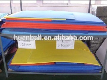 Adhesive paper foam sheet for education