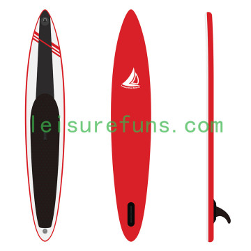 custom-built inflatable race board