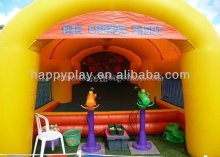 Inflatable Cannonball Air Blaster inflatable air shooter gun