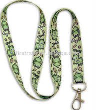 Imprint custom polyester neck lanyard