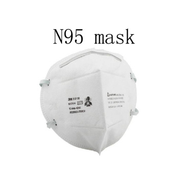 Masque respirant anti-poussière en tissu soufflé par fusion à trois couches