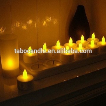 christmas decoration led tealight candle/ decoration supply type led tea light candle