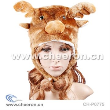 Plush Deer Hat, Fashion Animal Hat