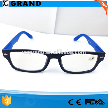 Fashion Reading Glasses optical glasses Plastic glasses optical silicone frame