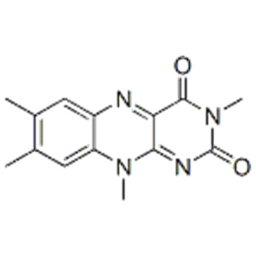 Nome: benzo [g] pteridina-2,4 (3H, 10H) -diona, 3,7,8,10-tetrametil-CAS 18636-32-3