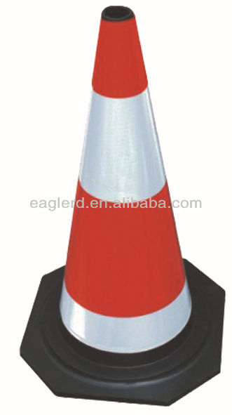 Road Safety reflective safety white traffic cones