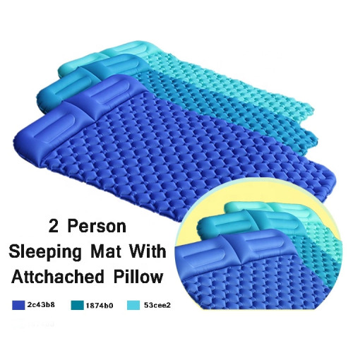 Almohadillas para dormir que acampan con doble auto compacto de TPU