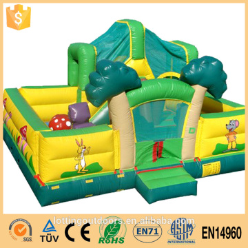 Security Inflatable Jungle Toddler Fun City Game/Inflatable Western Toddler Fun City Game