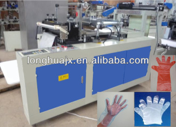 disposable plastic gloves making machine