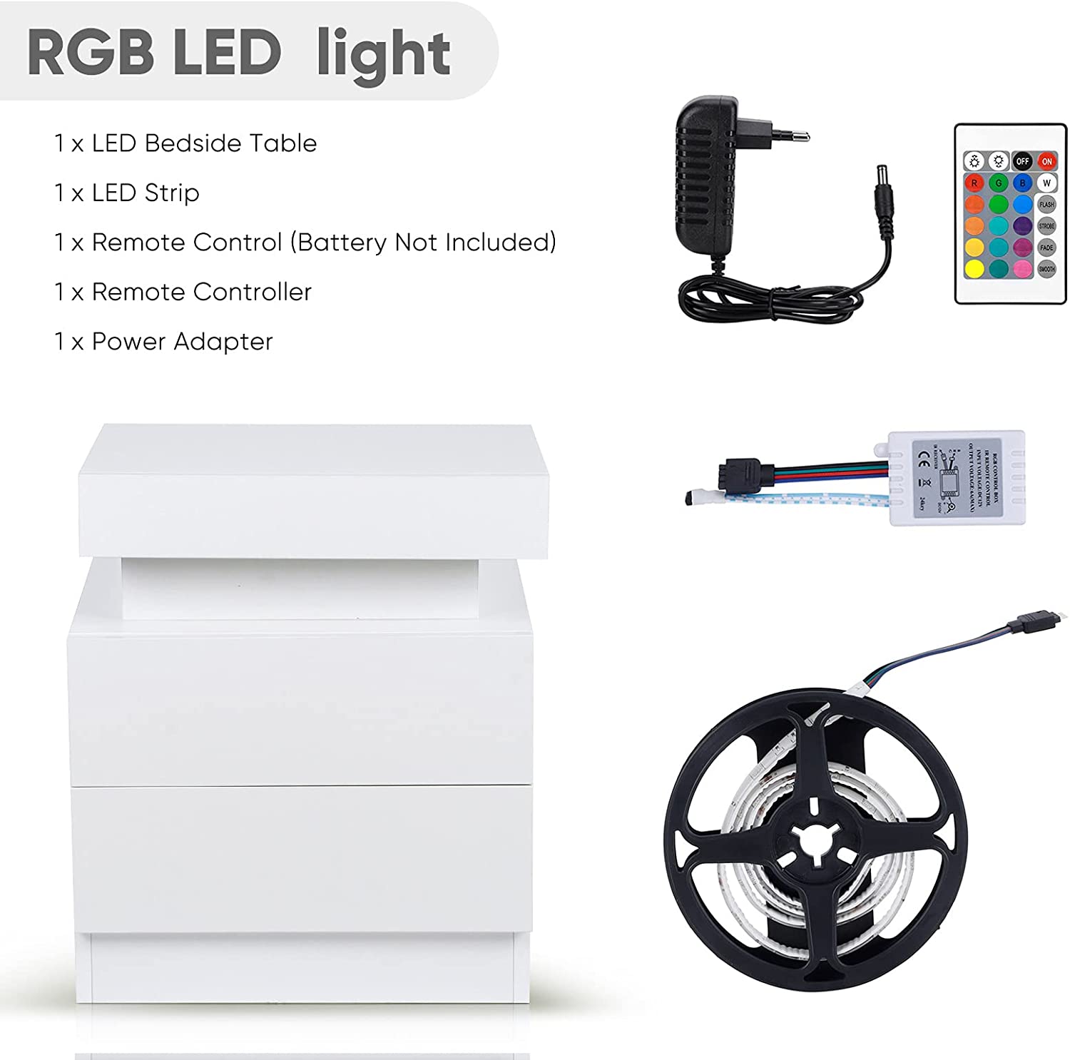 Criado-mudo leve Light Nightstand
