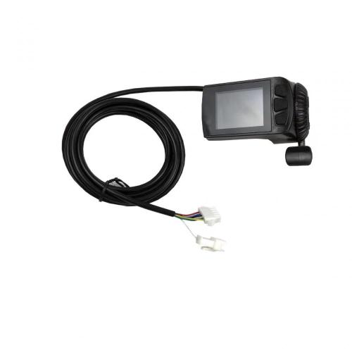 Exibição de bicicleta elétrica KT LCD9R com acelerador