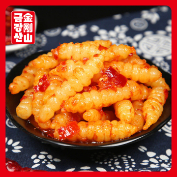 Spicy pickled rhizome of balloon flower