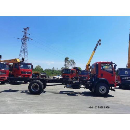 Dongfeng 220hp Single Row Cab Truck Crane