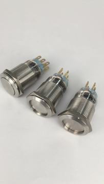 19mm Brass Button Switches