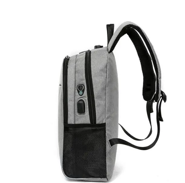 Business Laptop Bag Leisure Oxford USB Charging Computer Backpack Bag