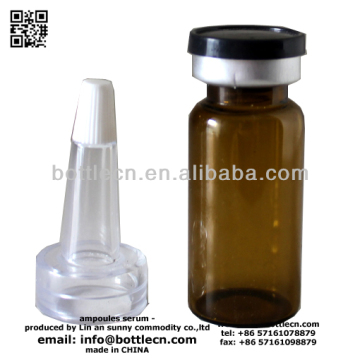 10ml amber pharmaceutical glass bottle