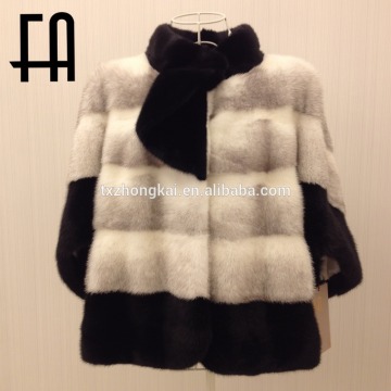 Factory direct wholesale high quality genuine mink coat