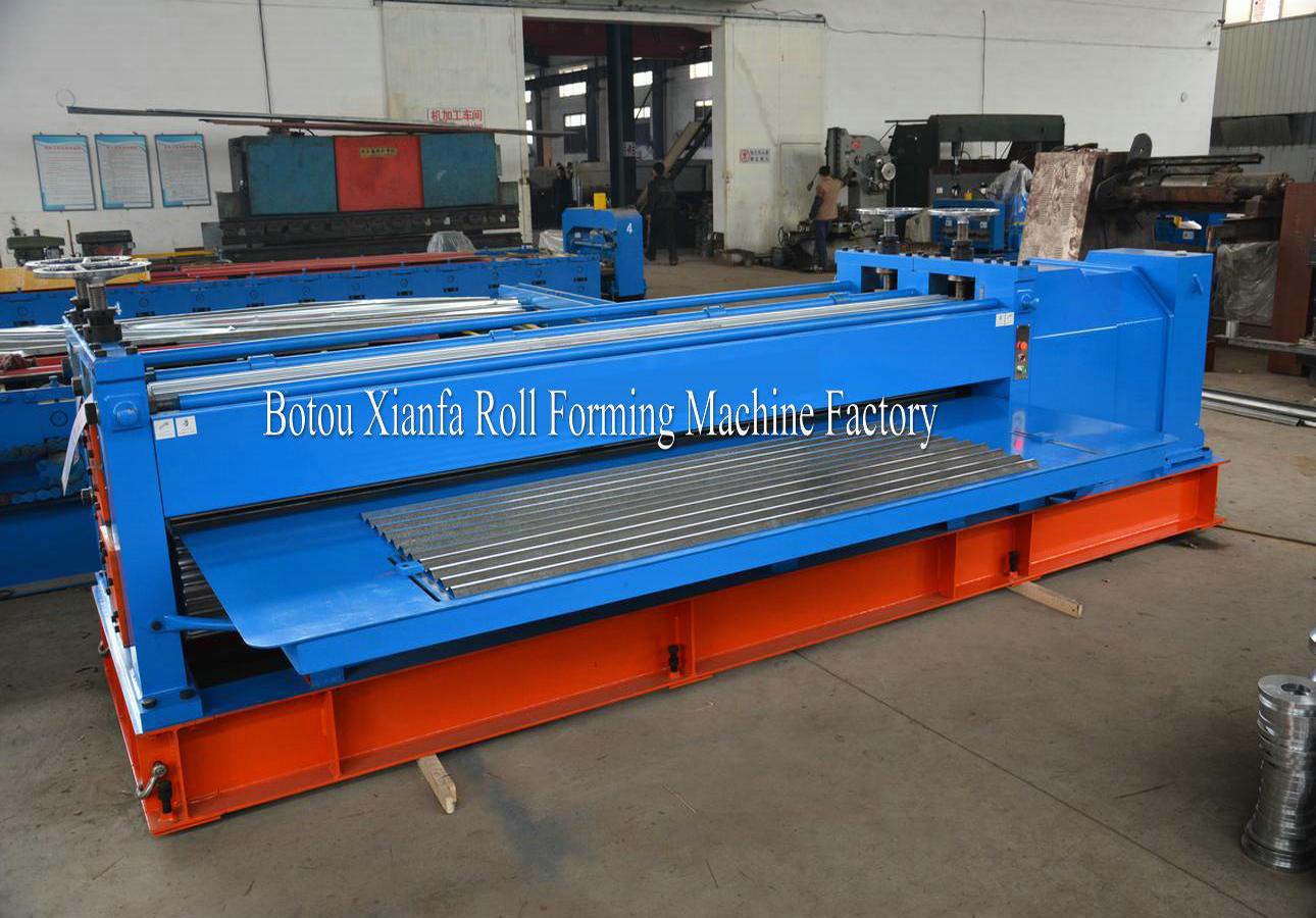 corrugated aluminum sheet machine