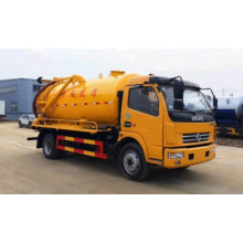 r Dongfeng 9000L شاحنة مضخة مياه الصرف الصحي