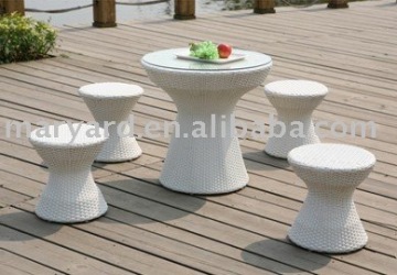 Garden furniture Rattan table set Outdoor table set