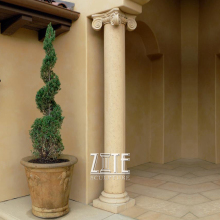 Decorative building marble stone columns house pillars designs