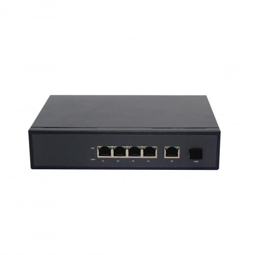 4 Porta Poe Switch 1PON 1SFP estável