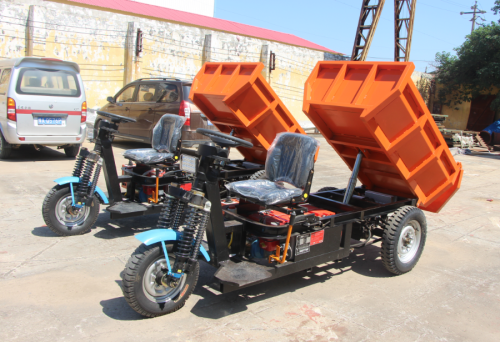 Diesel elektrische Last-Dump-Dreirad mit dauerhafter Box