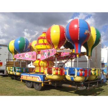 Zhengzhou Yueton Amusement Swing Rides Samba Balloon Rides With Trailer