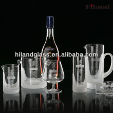 Promotional handmade red wine glass