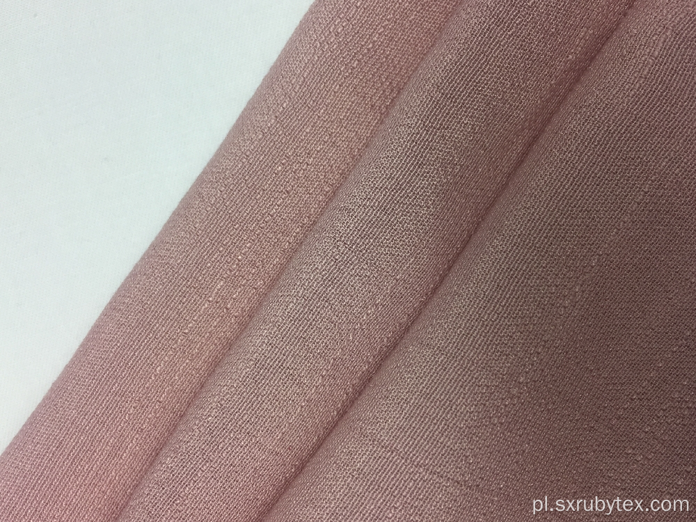 Rayon Poliester Z Slub Solid Fabric