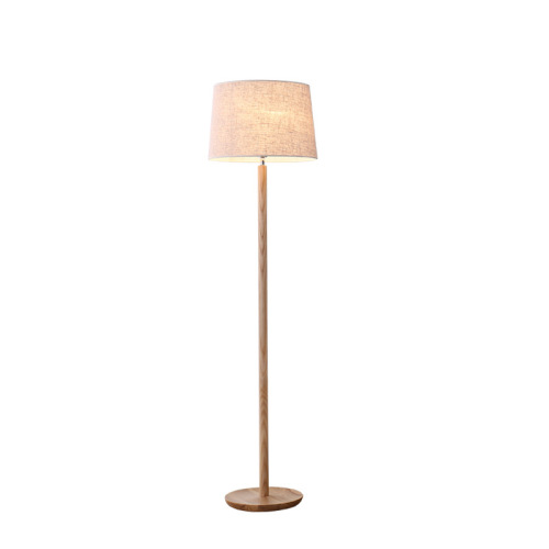 LEDER Woonkamer Houten Vloerlamp