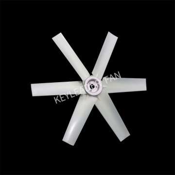 axial fan blades for fire exhaust machine