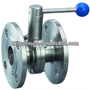 two side flange butterfly valve