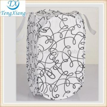 metal polyester pop up laundry bin