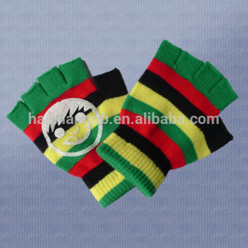 good quality cixi export kids knit gloves
