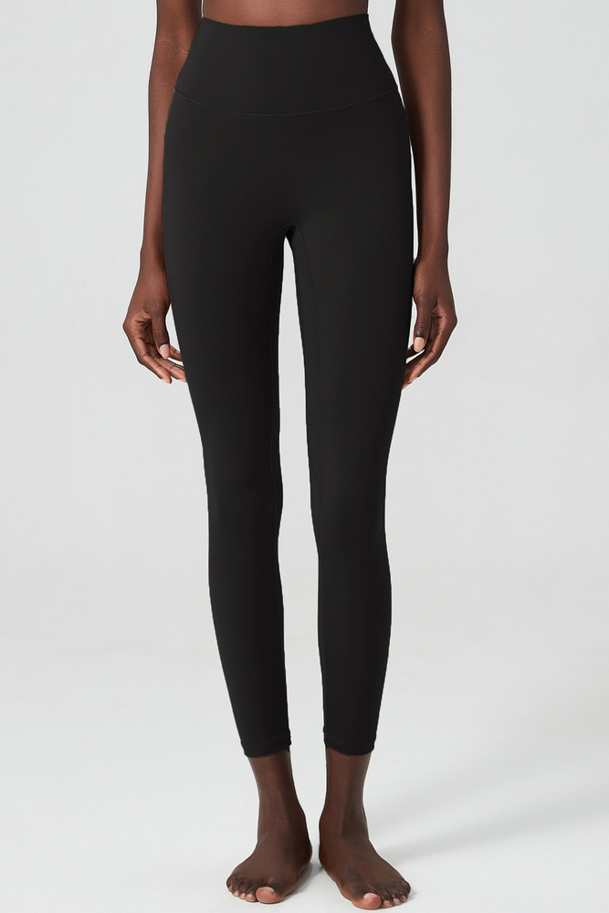 Женские брюки для йоги из спандекса и нейлона с высокой талией High Waisted Women Spandex Nylon Yoga Pants