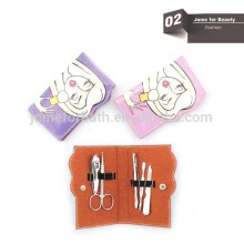 Professional 8pcs Gift Cheap French Mini Pedicure Manicure Set