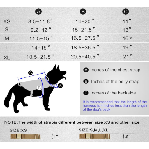 Chaleco táctico perro chaleco perro