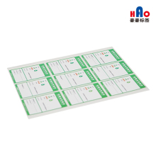 Daily professional pre printed labels