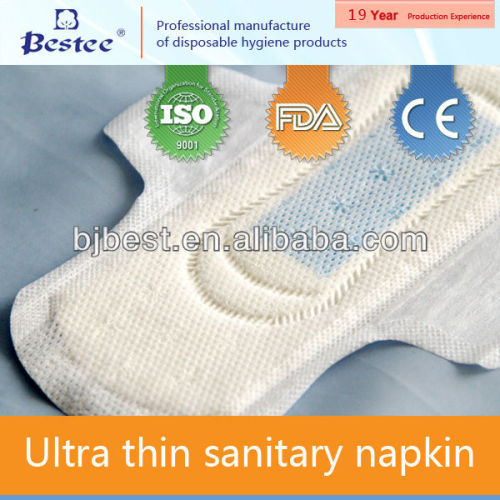 Ultra Thin Lady Sanitary Pad 270mm