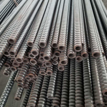 Self drilling rock bolt tunnel