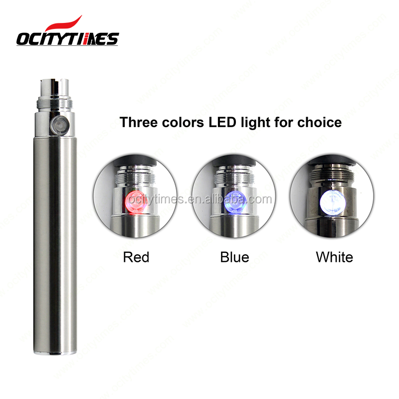 OEM Color/Logo cbd vaporizer batttery Ego/Evod 650/900mah 510 thread electronic cigarette