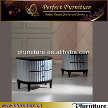 antique round wooden side table NC121127